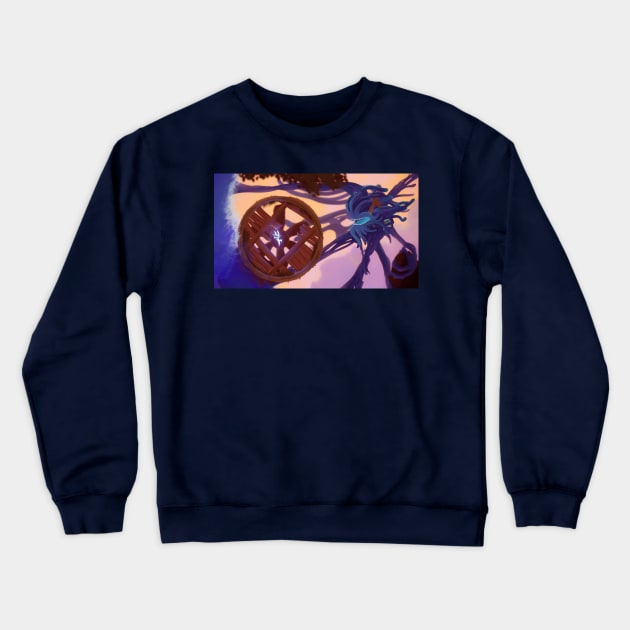 Foul Presence l Ori and the will of the wisps Crewneck Sweatshirt by TeeDraw